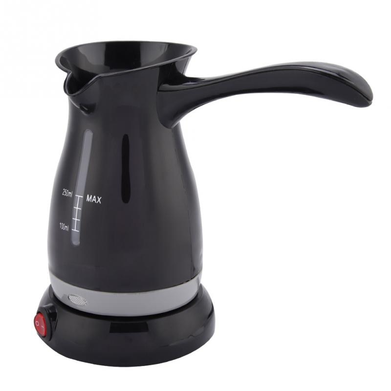 220-240v 250ml Stainless Steel Coffee Pot Anti-overflow Moka Mocha Coffee Maker Tools Electrical Water Kettle Teapot