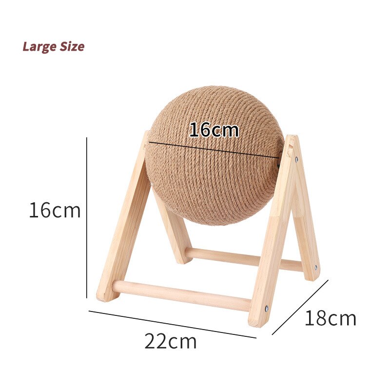 Scratching Post For Cats Cat Scratcher Ball Toy Interactive Scratching Post kitten Toy Furnature Grinding Scratch Pet Supplies
