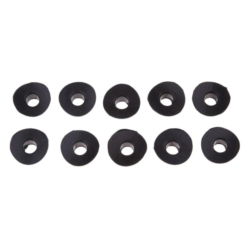 10 Pieces Dirt Bike ATV UTV Air Valve Stem Mud Guards Tire Tube Caps Silicone Rubber Waterproof Cap Universal: Black