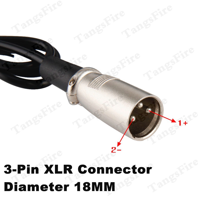 42V 4a 18650 Lithium-Ladegerät 10er Serie für 36V Li-Ionen-Akku Ladegerät wählbarer DC/XLR/GX16 Hochwertiger Stecker
