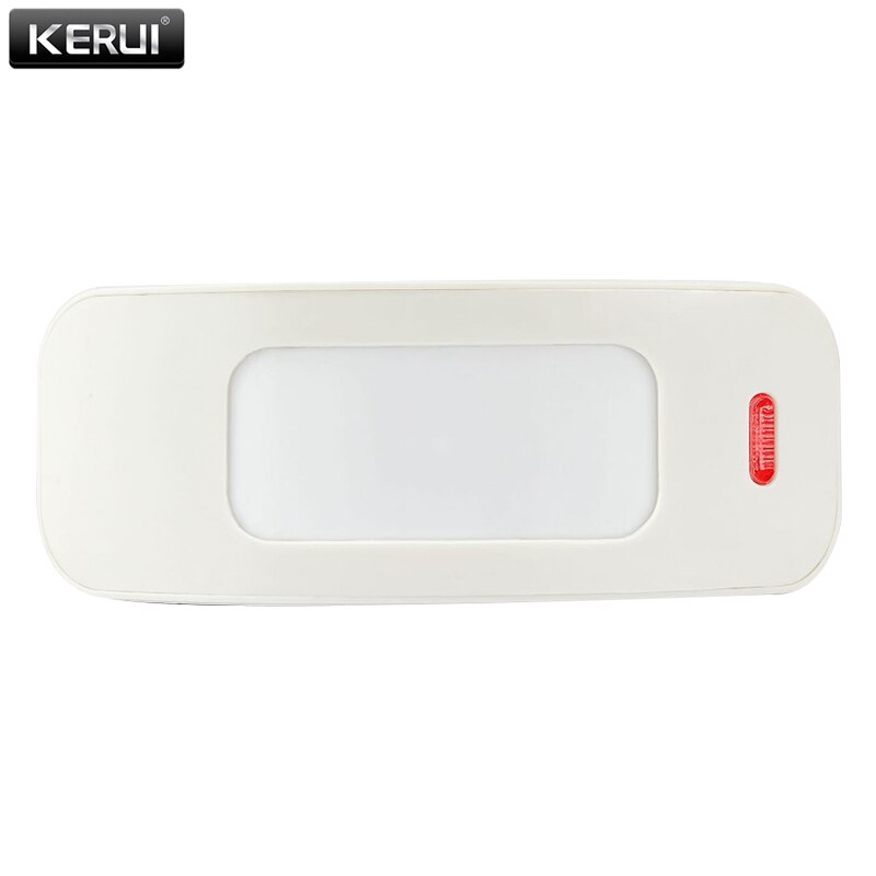 KERUI Wireless Curtain PIR Motion Sensor Internal Antenna Infraid PIR Detector Low-Power Circuit Sensor 433MHz for Alarm System