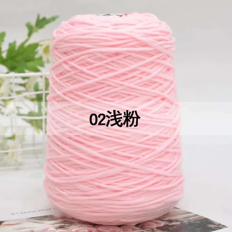 Effen Kleur Melk Katoenen Garen 8 Strengen Tuften Art Borduren Haak Haak Draad Breien Materiaal Diy Poke Borduurgaren: plum