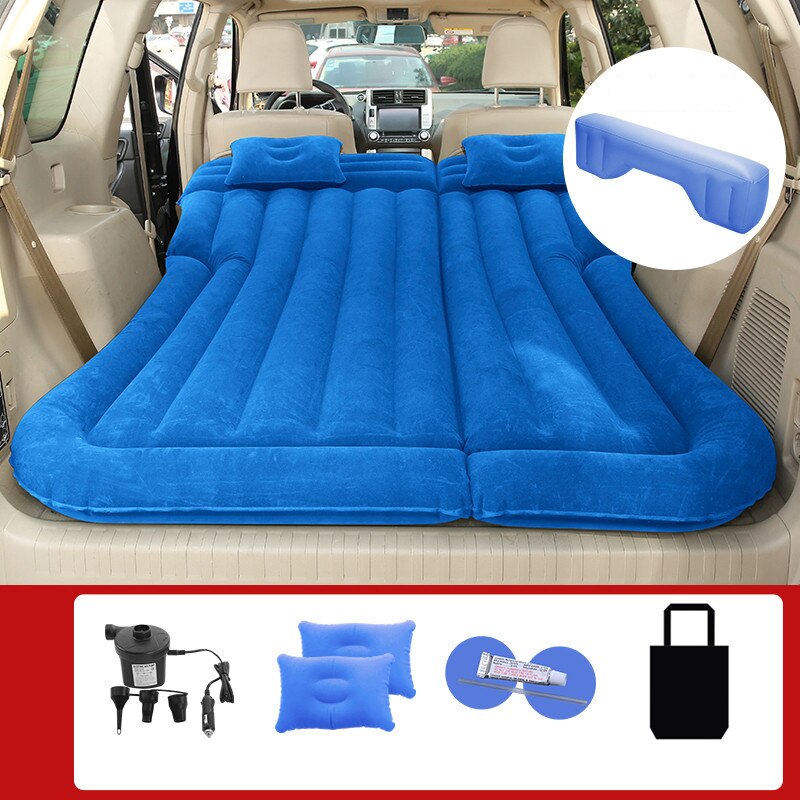 In Auto Aufblasbare SOFA KISSEN Bett Luft Matratze Universal SUV Auto Reise Schlafen Pad Outdoor Camping Matte Auto Reise Matratze: B4   Flocking Cloth