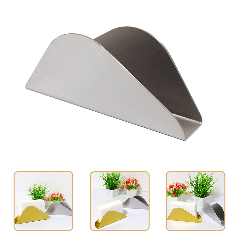 Restaurant Napkin Rack Metal Table Napkin Holder Kitchen Tissue Dispenser
