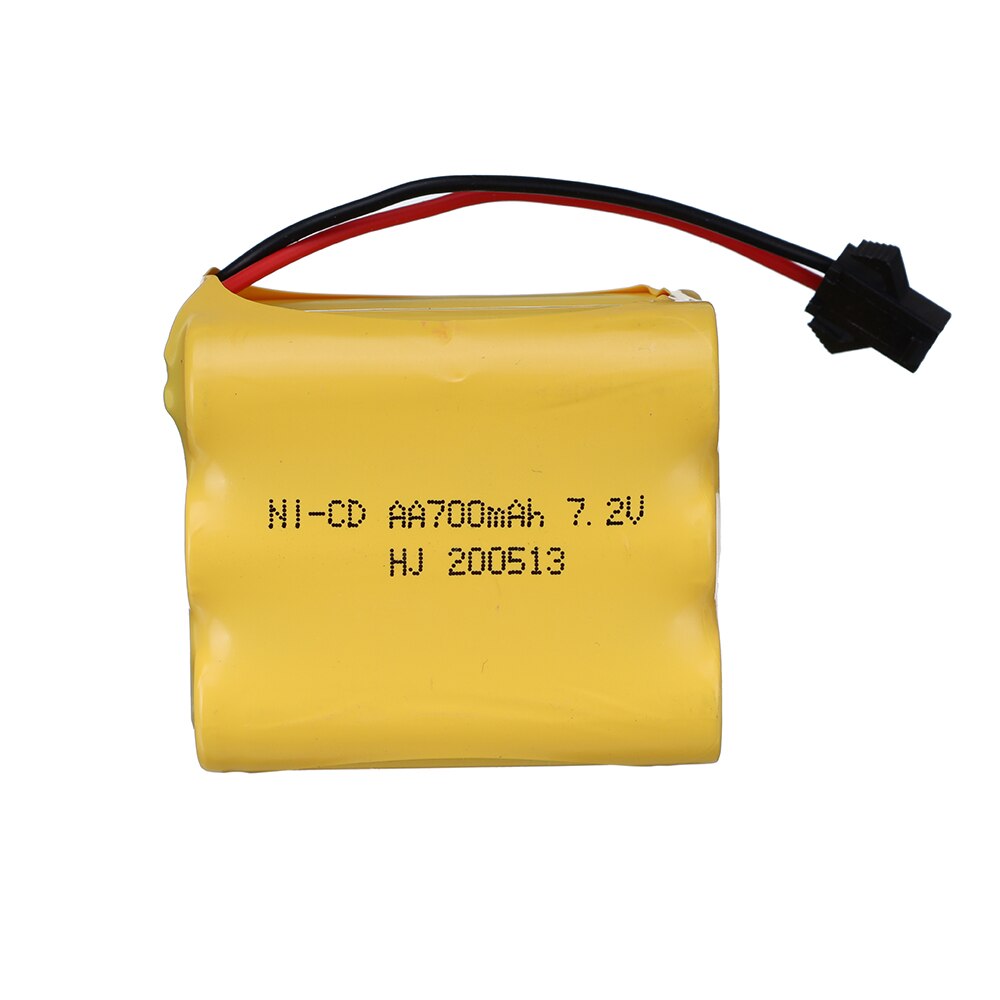 Batería de 7,2 v, 700 mah, AA, NICD, para control remoto, juguetes eléctricos, NI-CD, AA, 7,2 V, 700 MAH, paquete de baterías: 1pcs