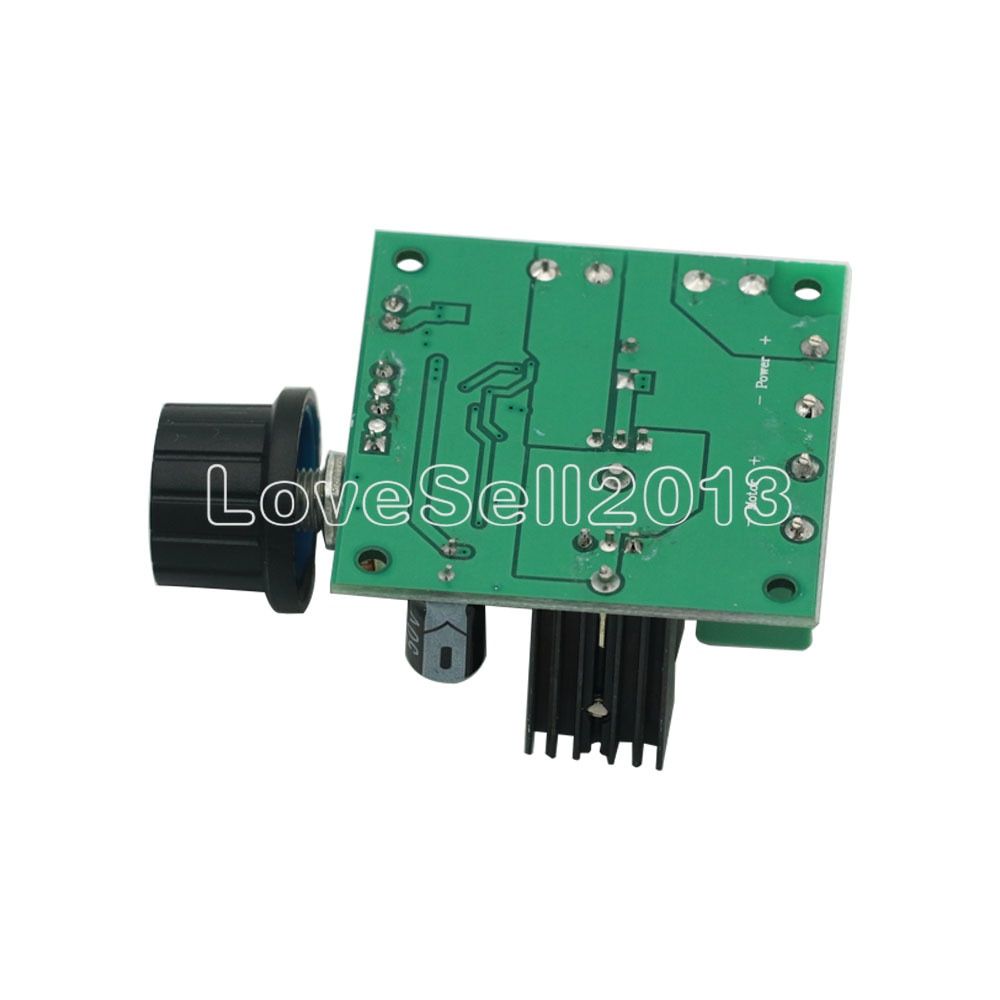 Dc 12v-40v 10a pwm stroommodule motor snelheidsregelaar regelaar+knop