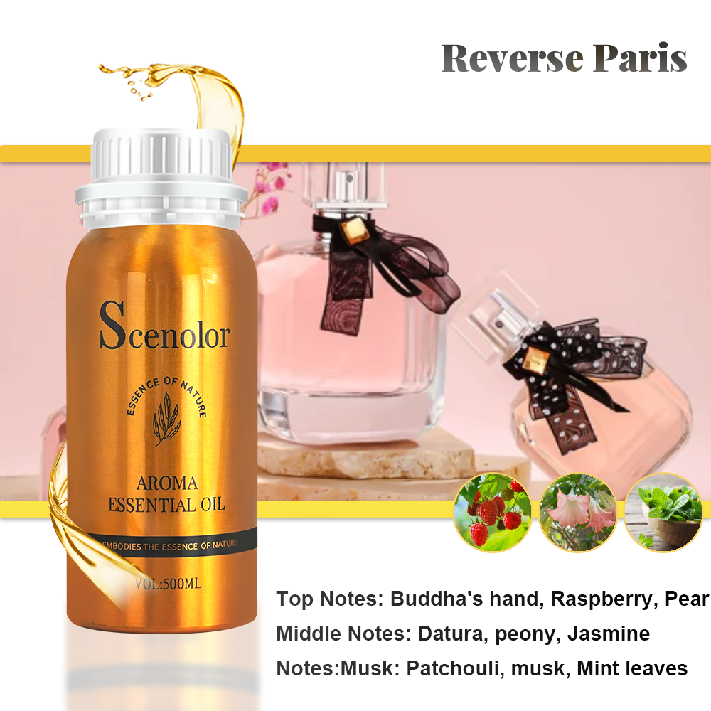 Difusor de fragrância para quarto de hotel, 500ml, para casa, ambientador, dispositivo de perfume, purificador de ar, umidificador, carro, óleo essencial