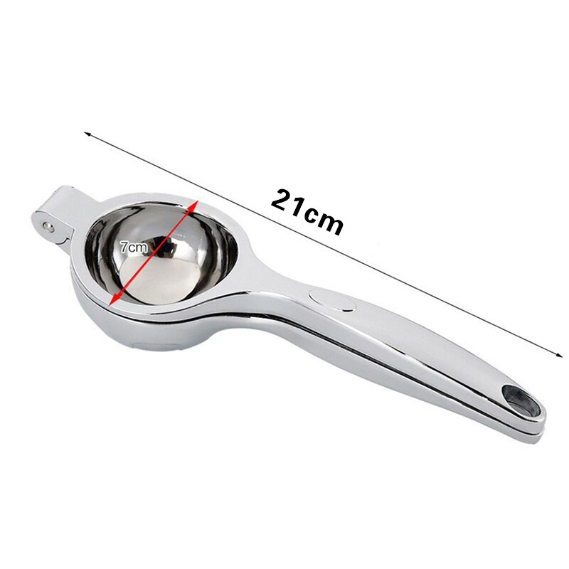 Stainless Steel Lemon Squeezer Durable Convenient Manual Juicer Multifunction Anti-Corrosive Citrus Press Squeezer Kitchen Tools: Default Title
