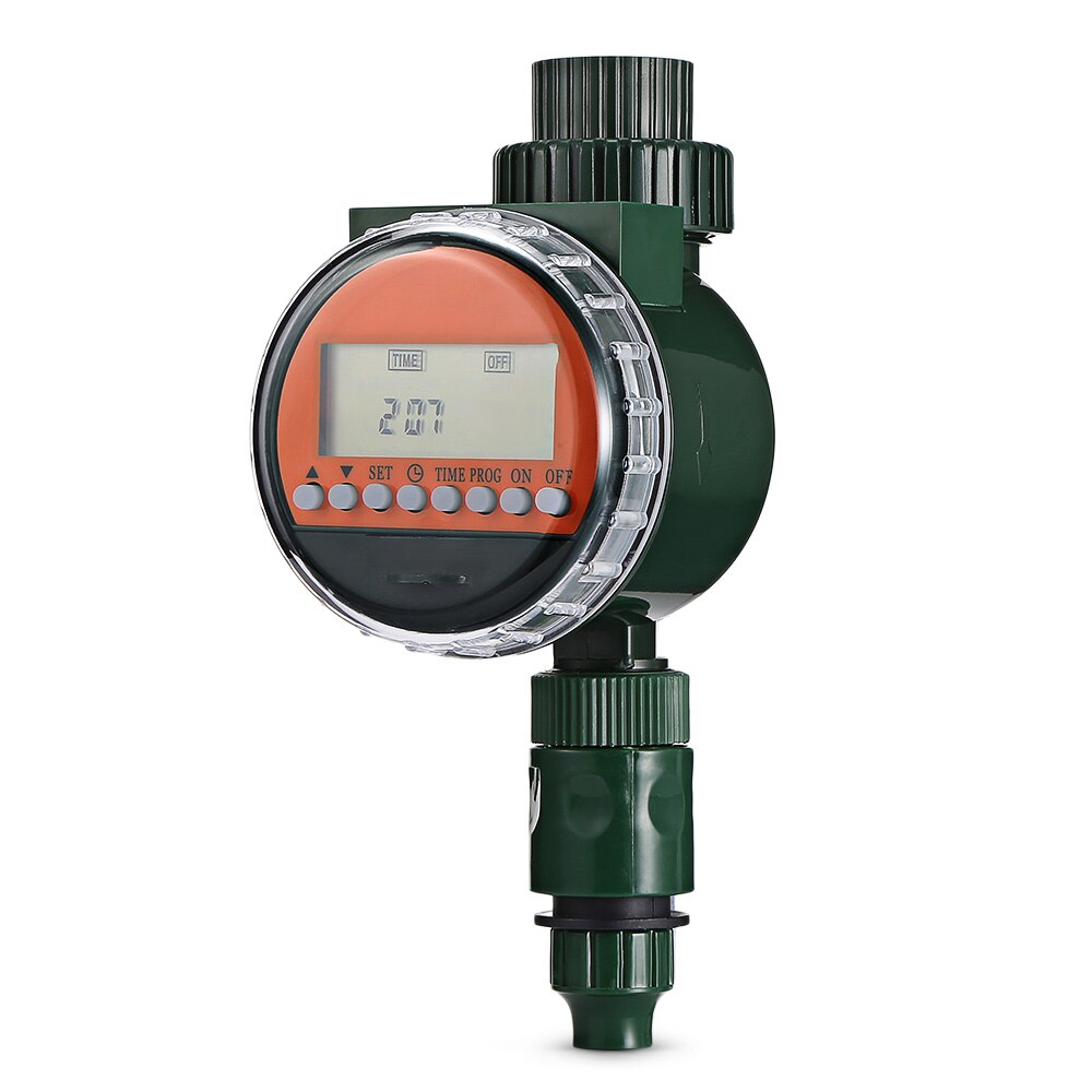Automatic Intelligent Watering Timer Irrigation Controller Electric Valve Rain Sensor LED Display Electronic Garden Water Timer