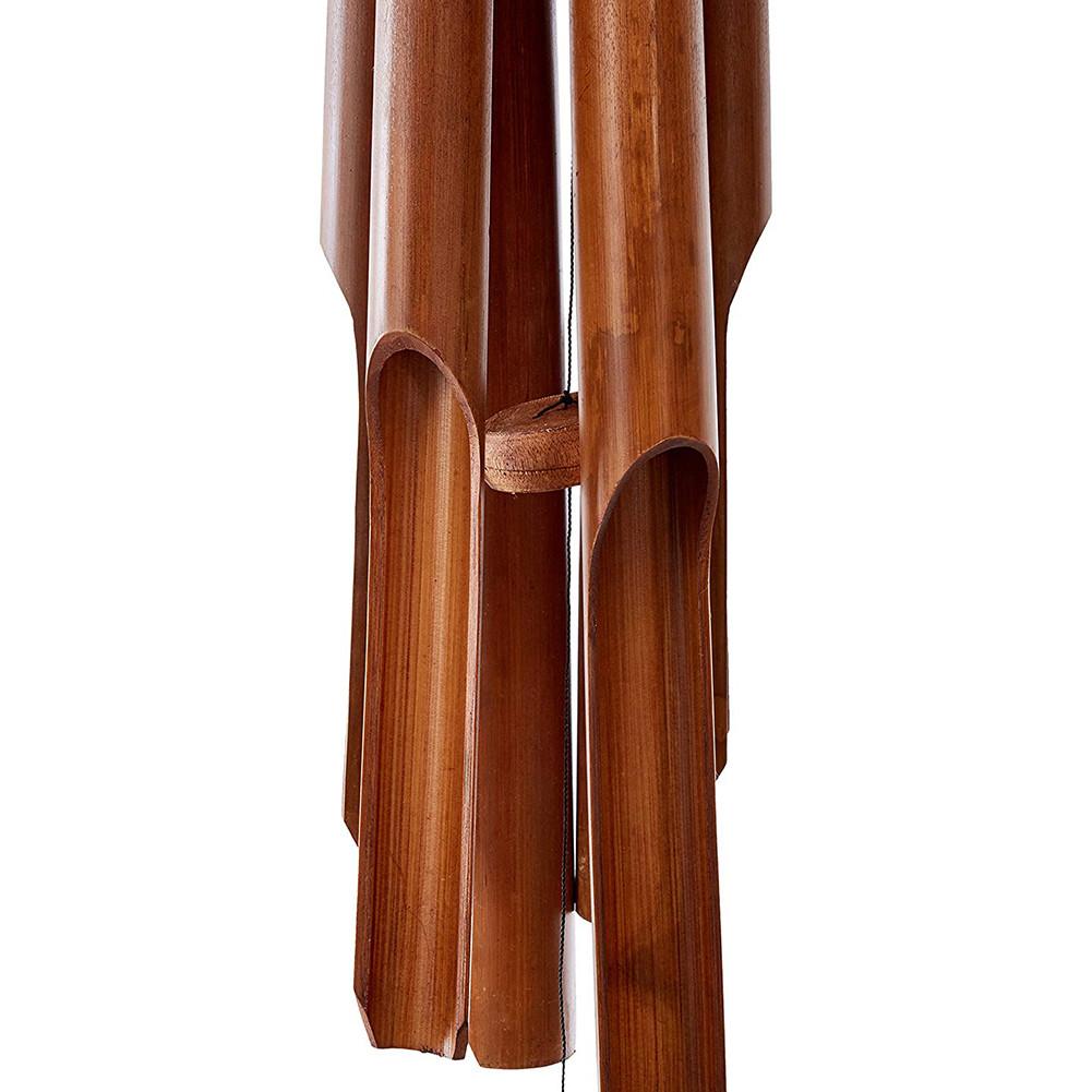 Bamboe Windgong Grote Bel Buis Kokosnoot Hout Handgemaakte Indoor En Outdoor Muur Opknoping Wind Chime Tuin Home Decoratie