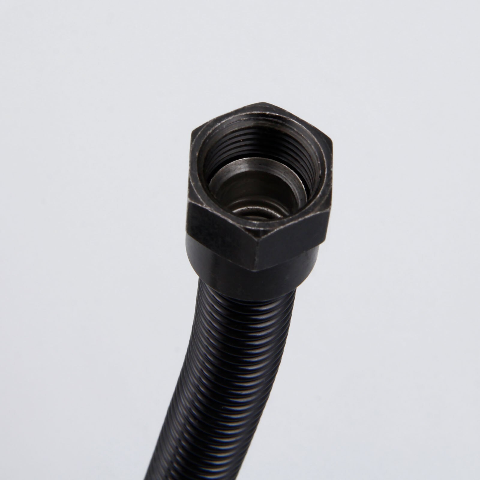 1SET Non-whistle Flex Gas Line Connector Kit For NG Or LP Fireplaces Fire Pit And Fireplace Burners 1/2inch OD x 3/8inch ID