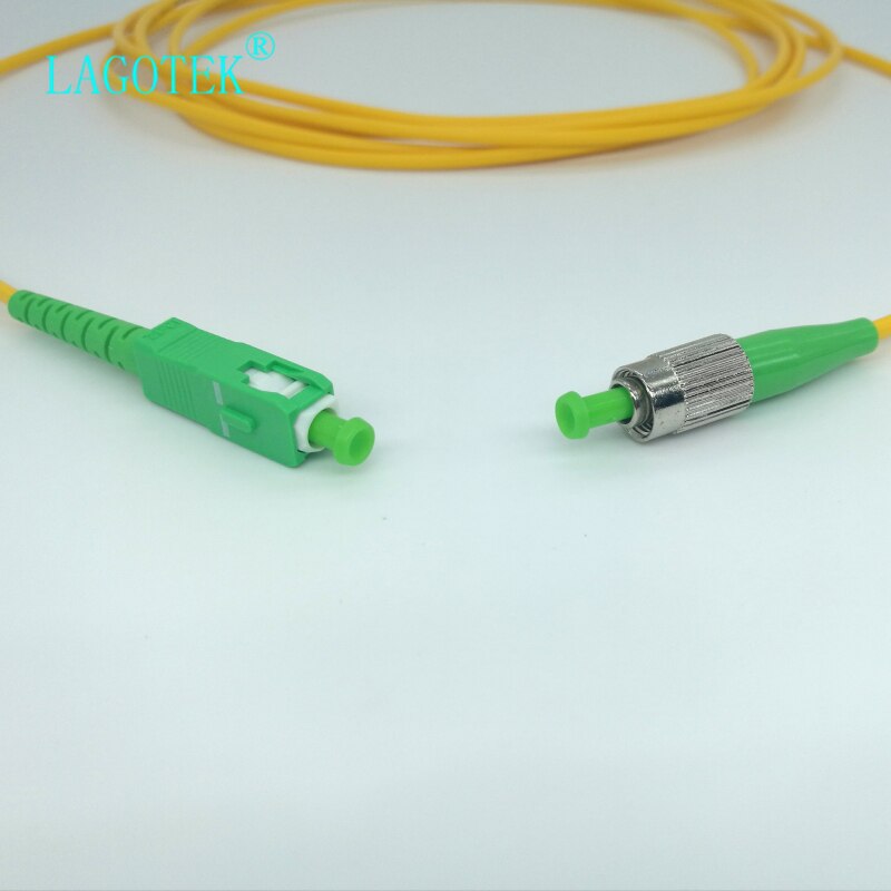 10 stks/zak SC APC-FC APC 3 M Simplex mode glasvezel patch cord Kabel 2.0mm of 3.0mm FTTH glasvezel jumper kabel