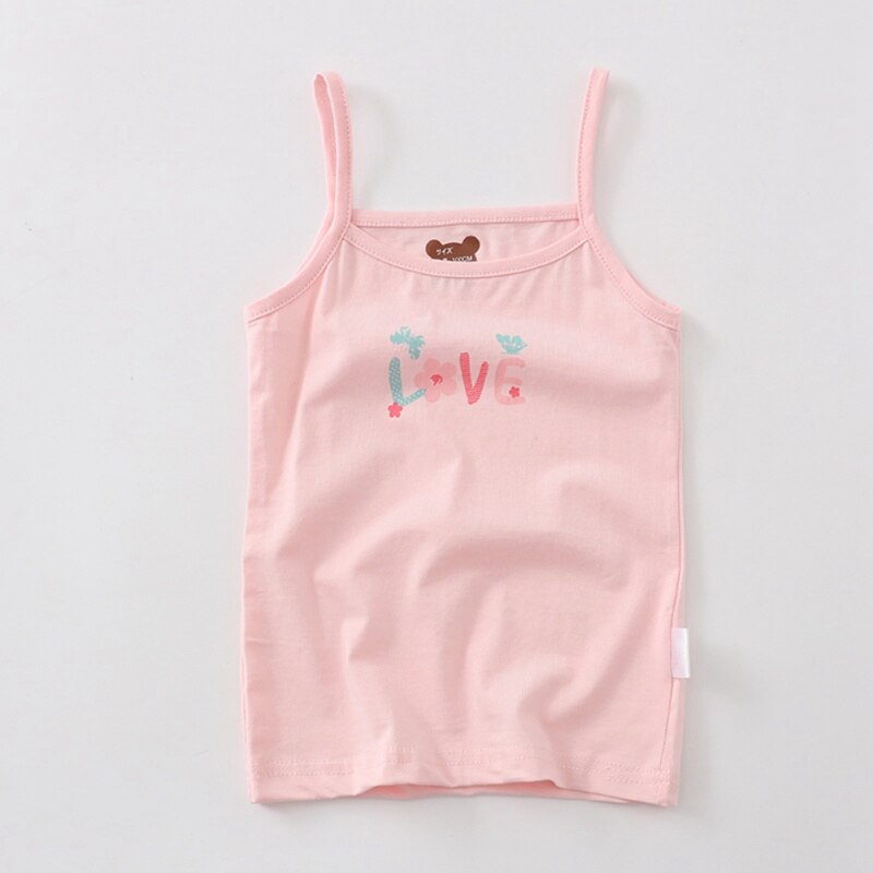 Summer baby girls sleeveless tanks vests kids cotton lace floral clothes baby girls children's clothing topsNew