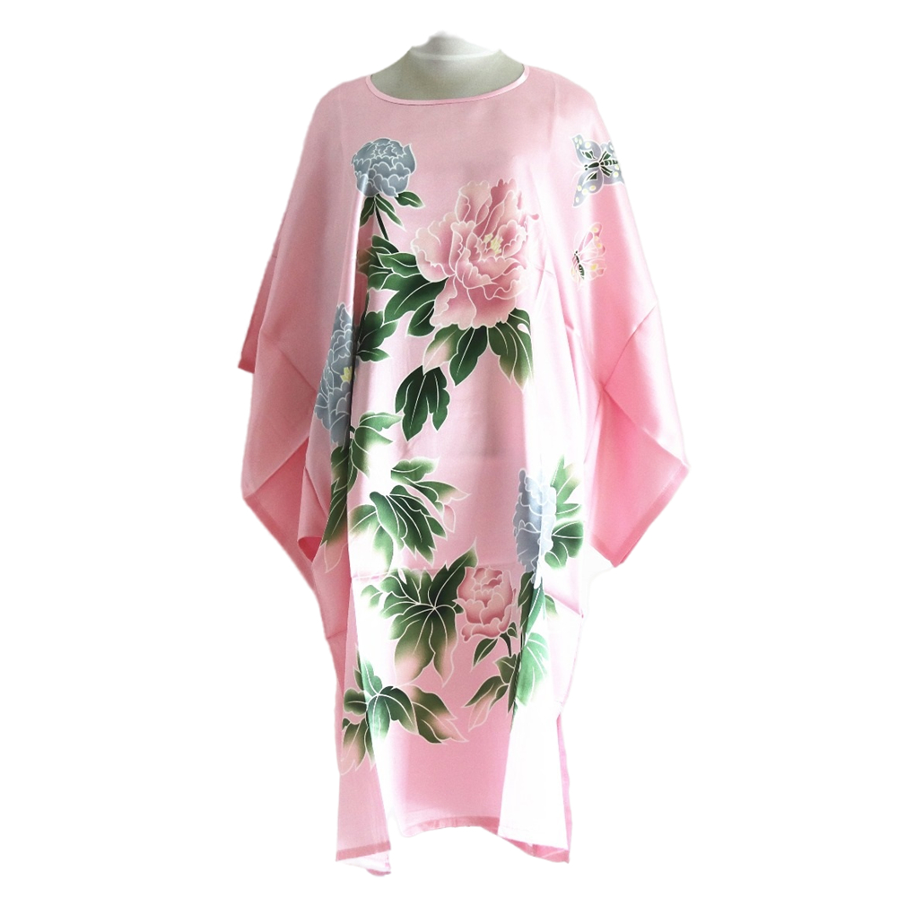 21 stile kvinder og #39 ;s imiteret silke morgenkåbe badekjole natkjole sommer søvn skjorter stil nattøj trykt