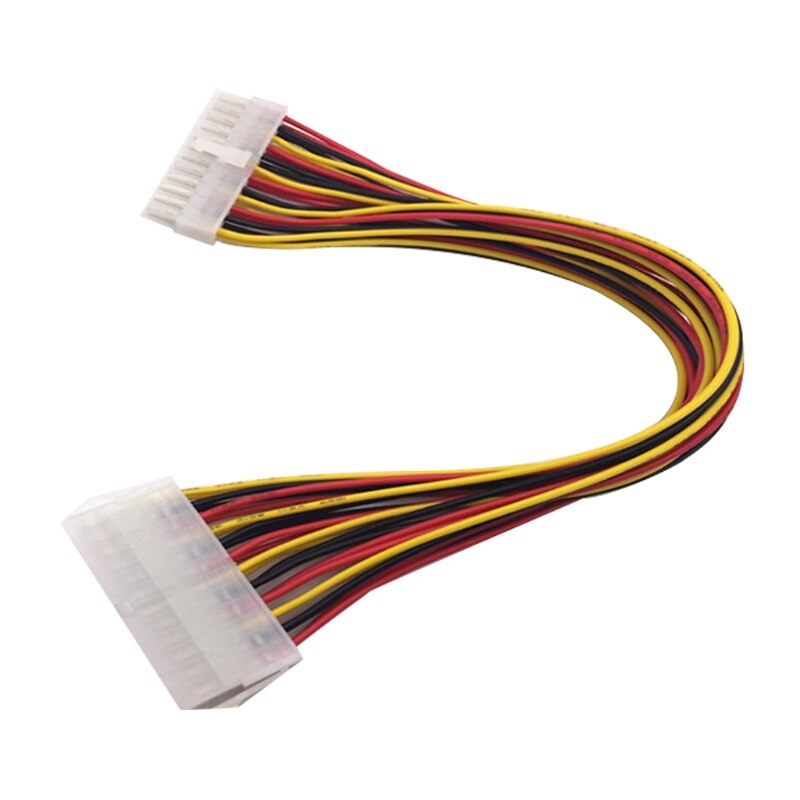 ATX 24p Power Output Extension Cable Synchronizer Computer Cable Adapter 30cm/11.81in T21A