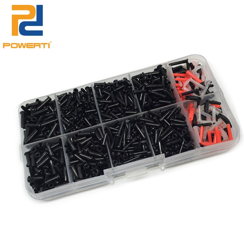 Powerti 2 Set/partij Badminton Grommets Oogjes Grommets Emmer Rijgen Gereedschap En Accessoire Voor Sport Badminton Racket Mannen