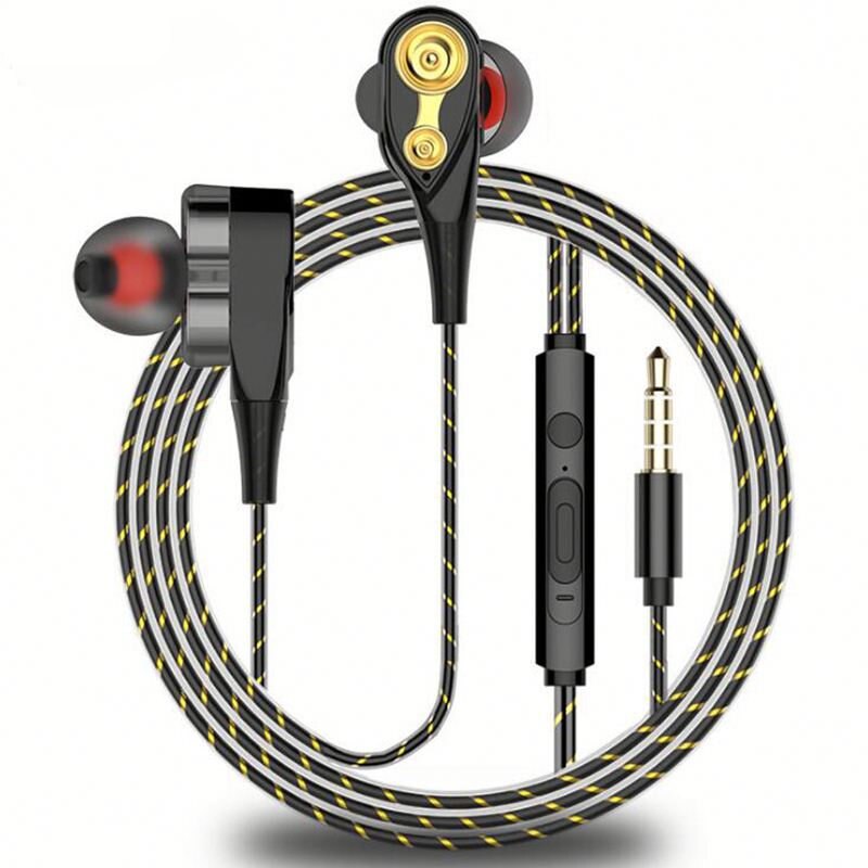 Bedrade Oortelefoon In-Ear Headset Oordopjes Bas Oordopjes Voor Iphone Samsung Huawei Xiaomi 8 9 10 3.5Mm Sport gaming Headset Met Microfoon