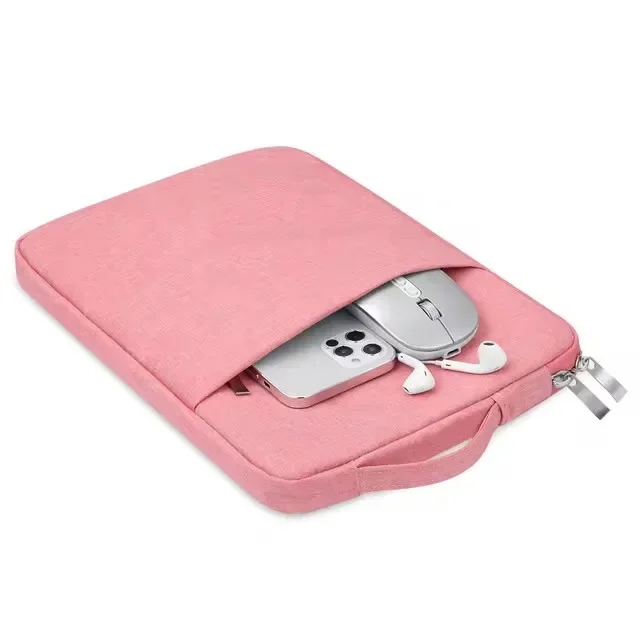 Laptoptas voor iPad 11e generatie 2025 11 inch Air 11 M3 Air7 Air13 Case voor iPad Pro Air 13 10e 10.9 10.2 9.7 12 13 15 inch Tas: ELEVEN / Roze