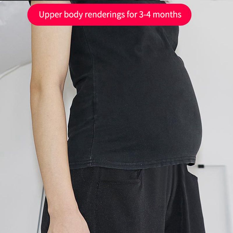 2 pz Pancia Finta Pancia Incinta di Stile, Adatto per il Maschio e Femmina Attori. Cotone Donna Incinta Pancia Finta, 160G e 120G