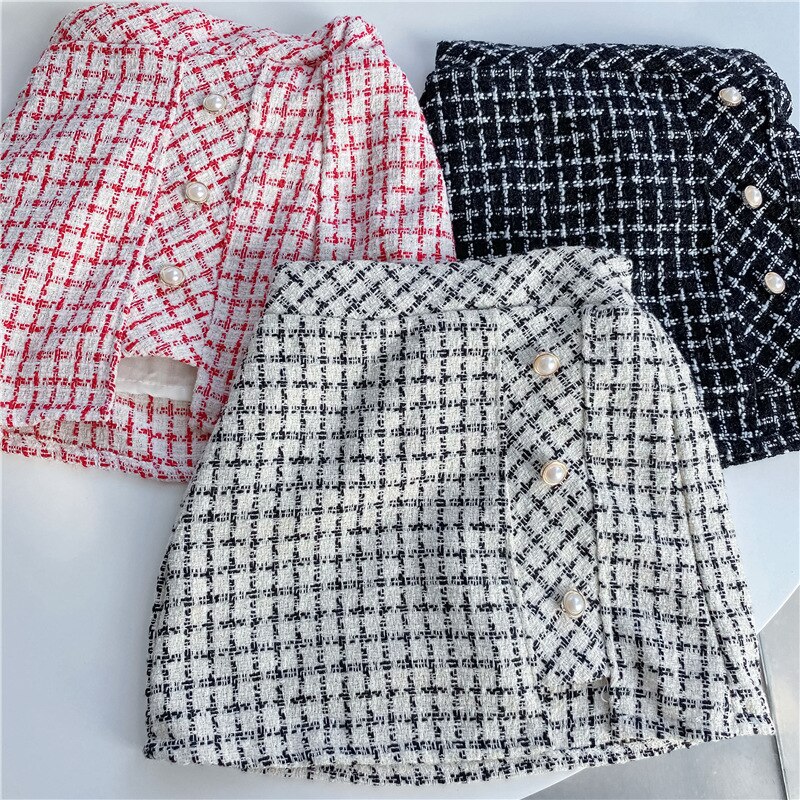 Autumn Girls Tweed Skirt Girls Skirt Kids Skirts
