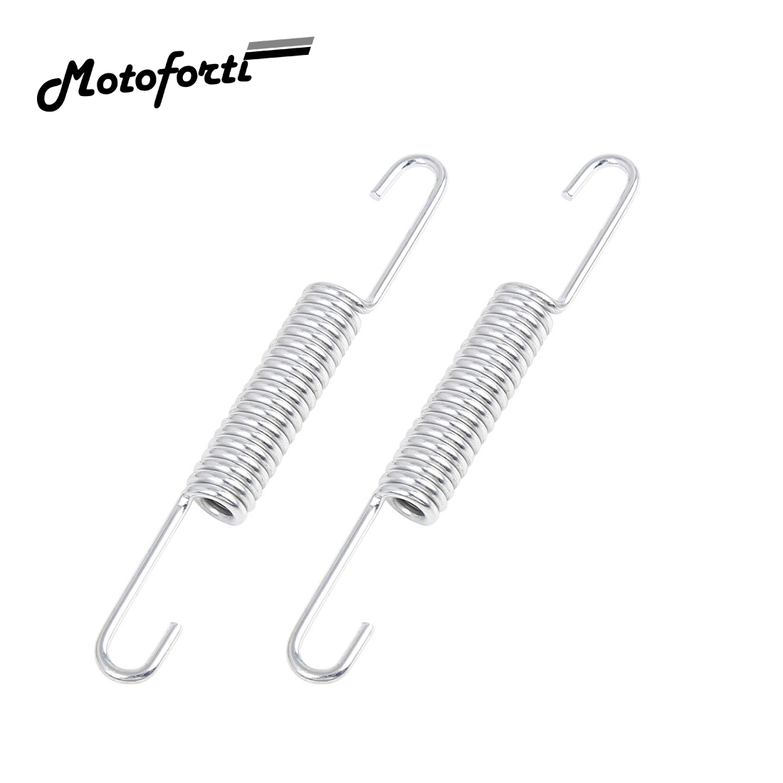 Motoforti 11.5cm comprimento 2 pçs suporte lateral da motocicleta kickstand retorno primavera para tvs estrela