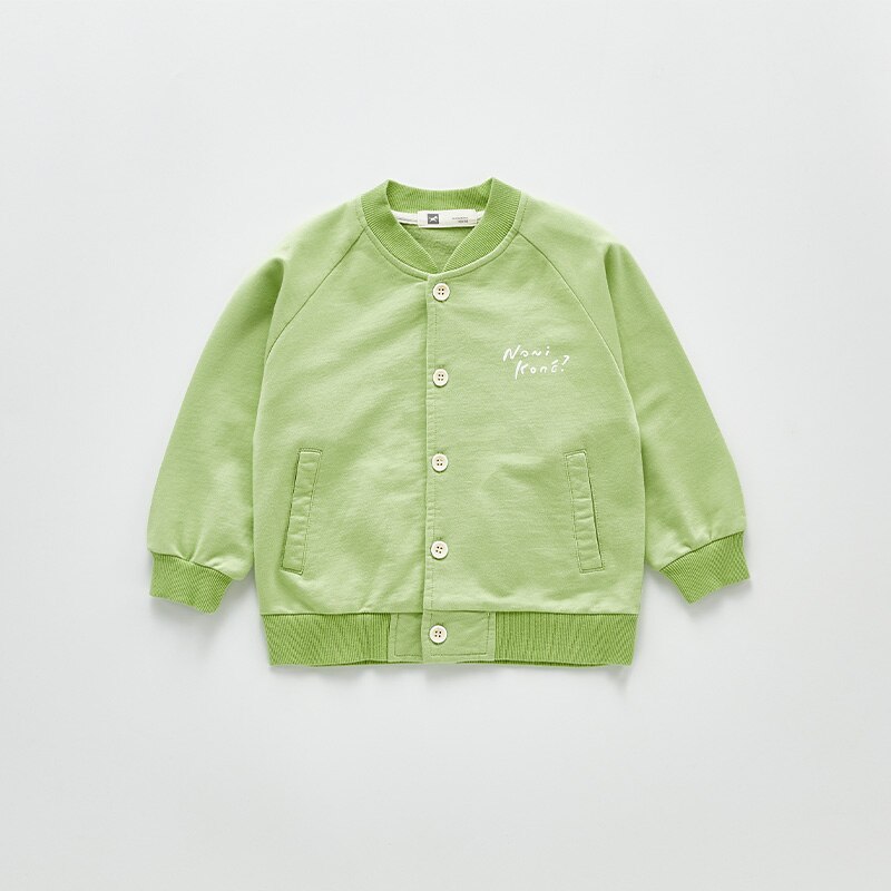 Meisjes vest trui herfst koreaanse stijl ronde hals zak babykleding kinderen borduurwerk bloemen peuter trui: 2070123 / 7t