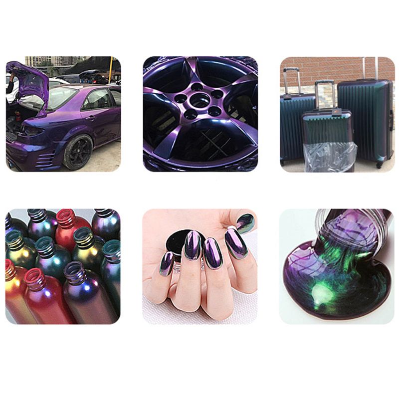 Pigments Acrylic Paints Pearl Powder Coating for Cars Automotive Painting Decoration Arts Crafts Nails 10g