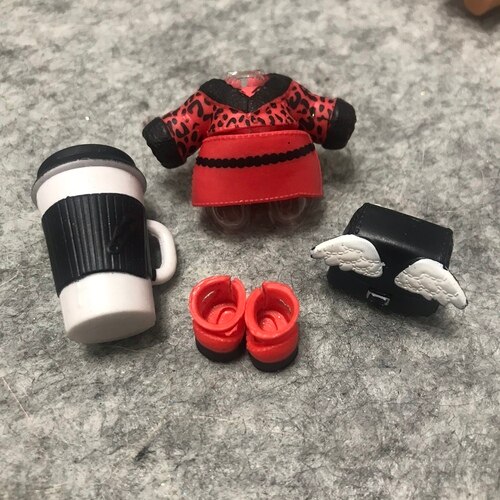 8cm doll clothes for LOLs doll clothes, bottles, shoes accessories for doll accessories: 20