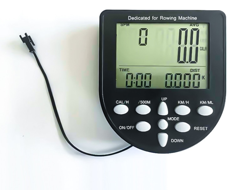 Household rowing machine water resistance hydraulic machine counter exercise bike counting table equipment counting table