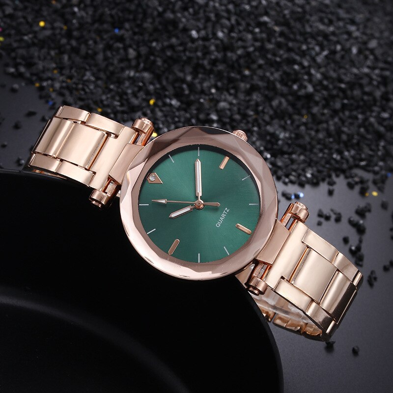 Orologi semplici - 24,5 cm stile coreano casual da donna, orologio da