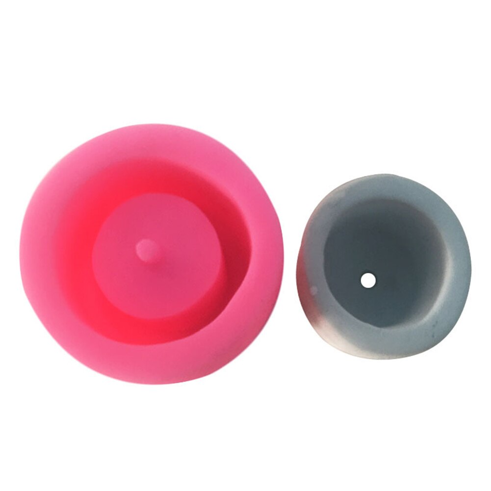 Silicone Mold Round Mini Succulent Pot in Flower Pots Plant Set Cement Pot Handmade Clay Craft Heat Resistant Succulent Pot Mold