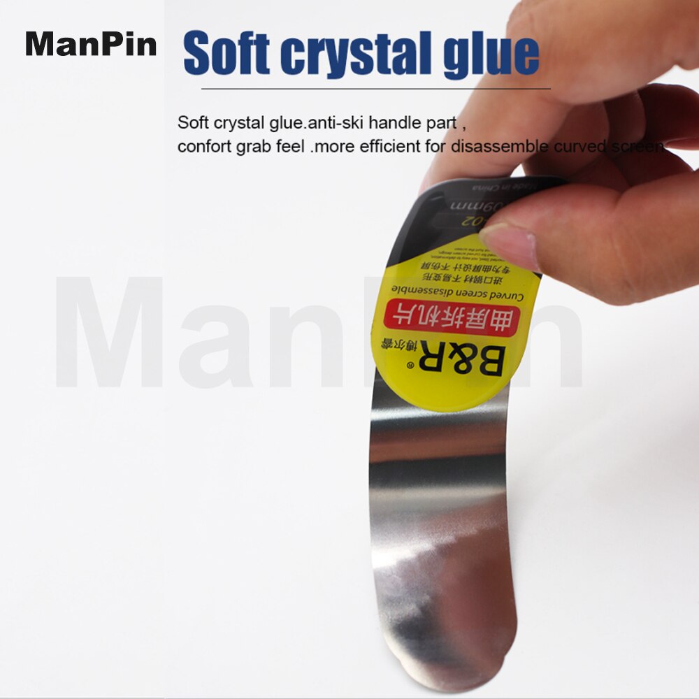 0.009mm metall-demontagekarten, gebogener lcd-bildschirm, mittelrahmen, separate trennung für samsung-handyreparaturwerkzeuge