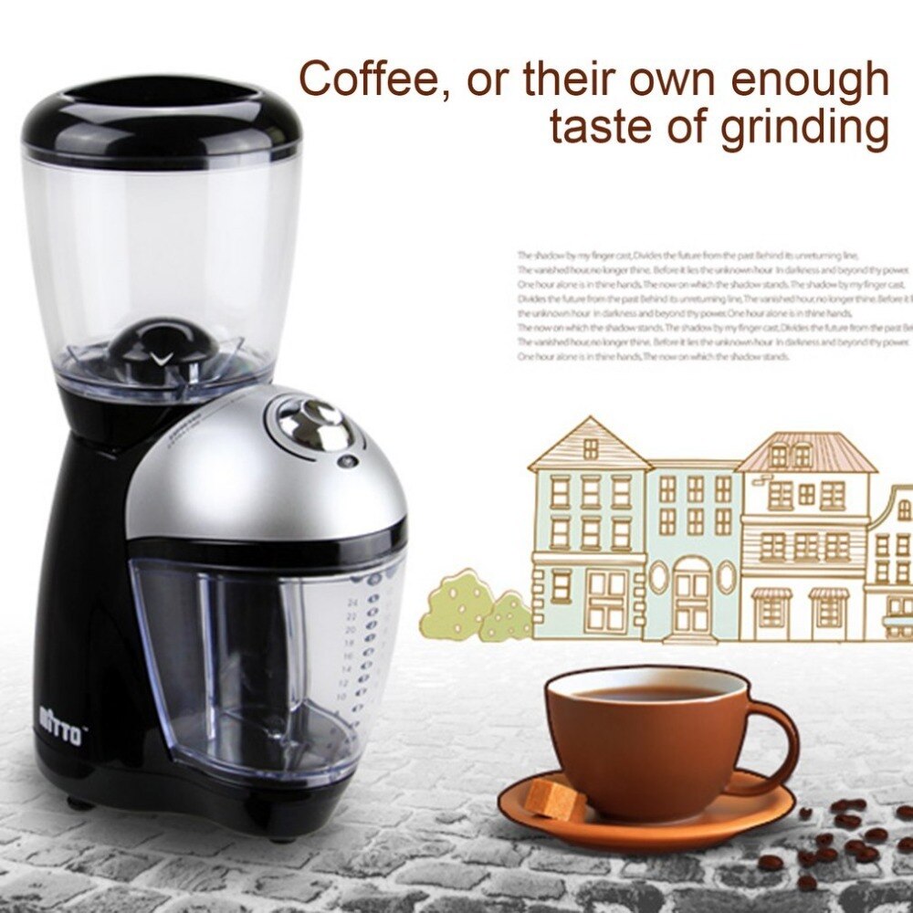Home Coffee Grinder Electric Grinding Machine Equipped With 420 Stainless Steel Grinding Disk Coffee Maker 220-240V