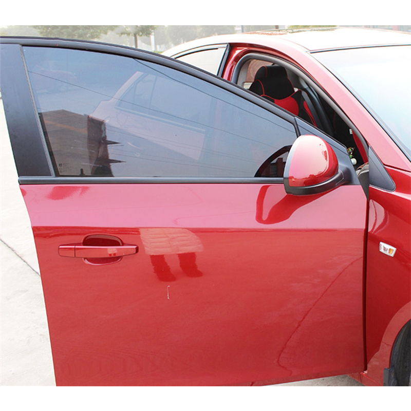 50cm X 152cm anti-kras warmte reductie VLT5 % reflecterende metalen auto window tint mirrored auto glas film