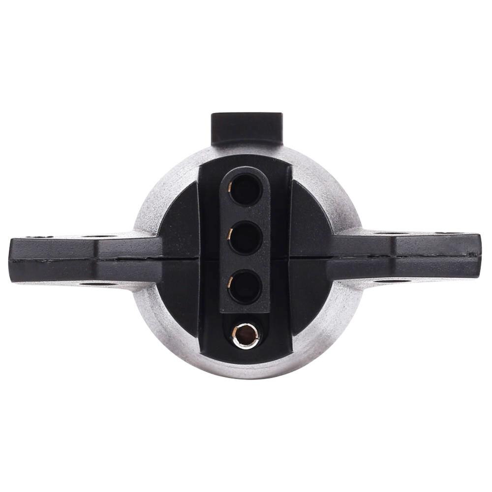Trailer connection plug Light Adapter Plug Trailer signal display circular 7-pin to 4-pin 12V(American) Accessories