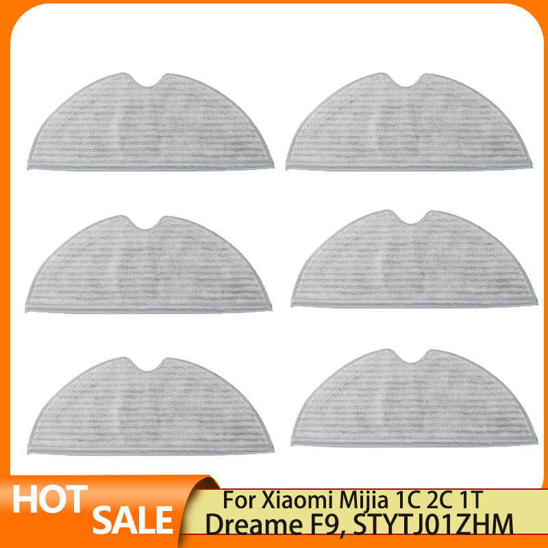 Kompatibel Für Dreame F9, Xiaomi Mijia 1C 2C 1T STYTJ01ZHM Ersatz Zubehör Wichtigsten Seite Pinsel Hepa-Filter Mopp Tuch teile: dunkel khaki