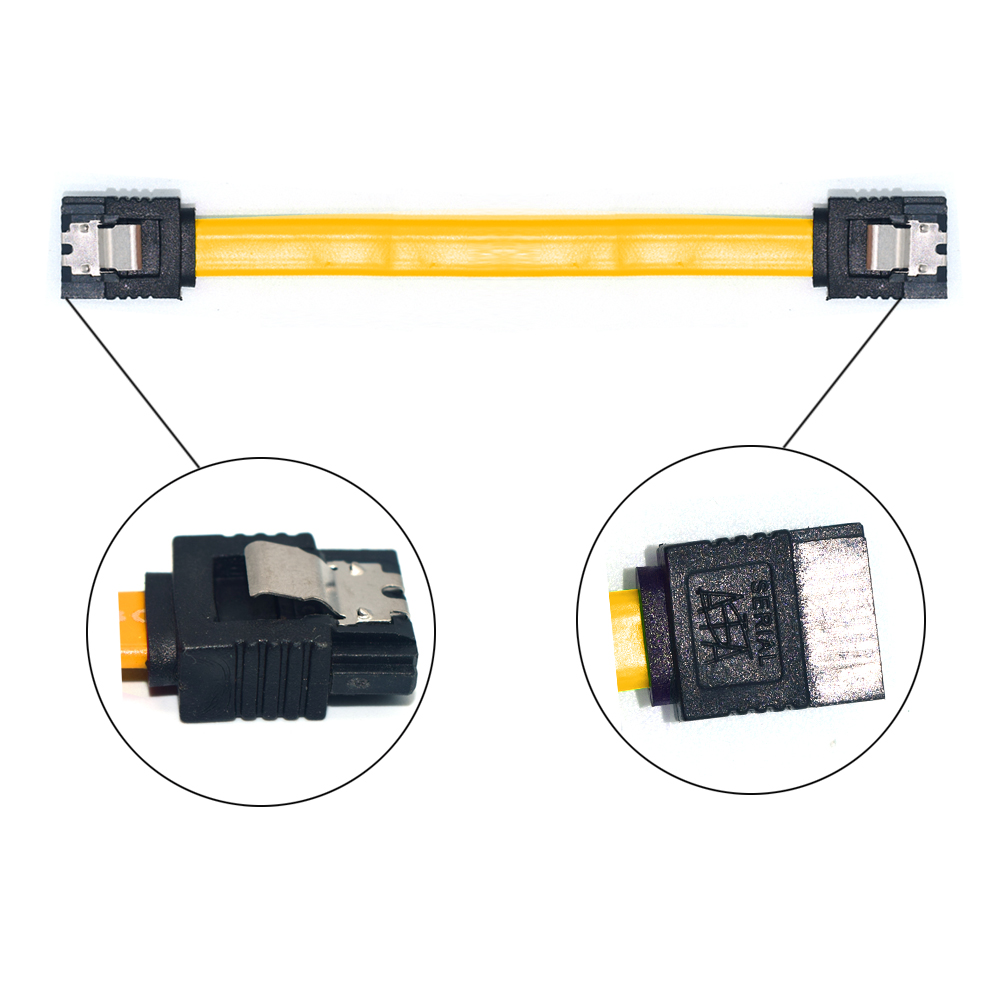 10cm konwerter połączenia kabla danych SATA 3.0 kabel Sata III robić dysku twardego SSD HDD szybki adapter transmisja sygnału