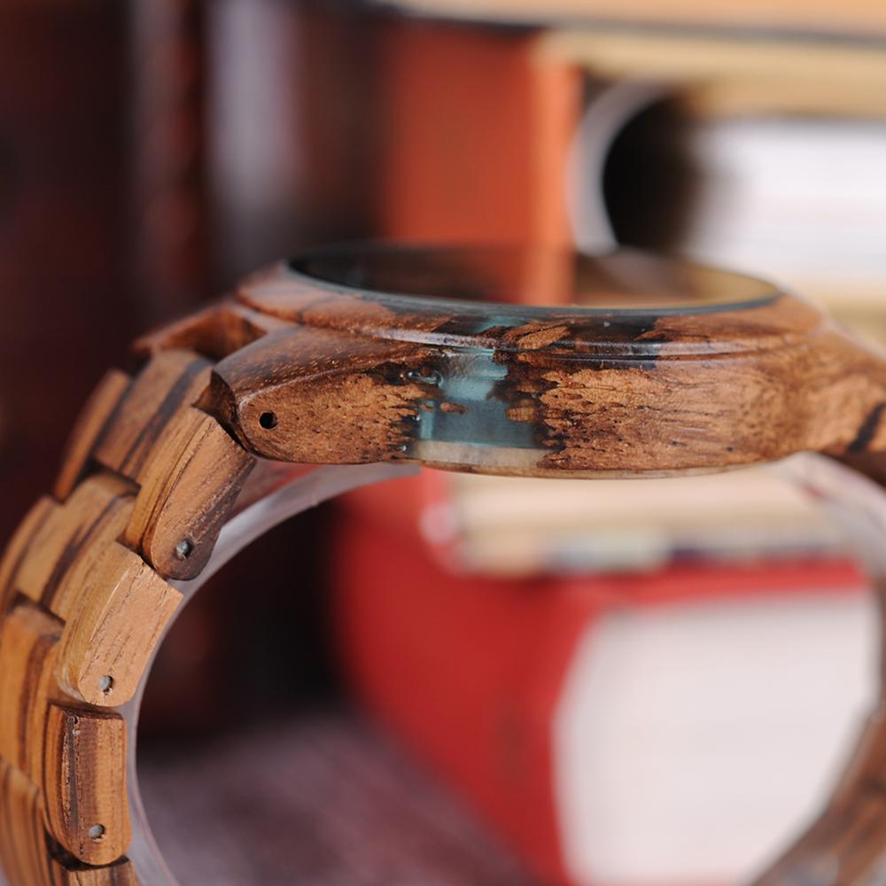BOBO-montre-bracelet en bois pour hommes, spécial, fait à la main, coffret en bois, OEM directe