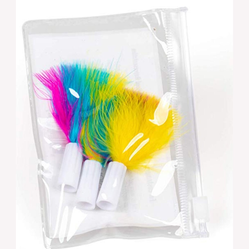 Smart katteleke kjæledyr elektrisk fjær automatisk morsomme katteleker interaktive 3 moduser morsom hund enhet hjem katt rekvisita: 3 fjær tilbehør