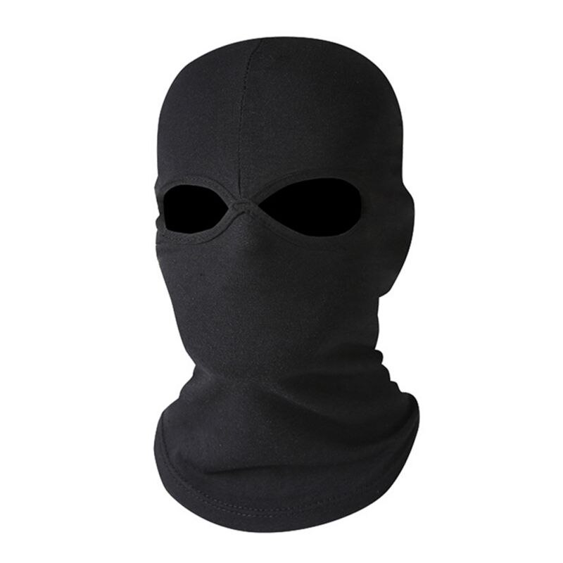 Cagoule d'hiver, masque facial complet, bonnet de cyclisme en plein air, élastique, respirant, , coupe-vent: B