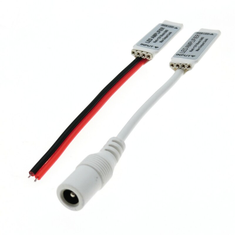 RGB LED Strip Amplifier DC12V 3*4A Mini LED Amplifier for RGB LED Strip Power Repeater Console Controller.