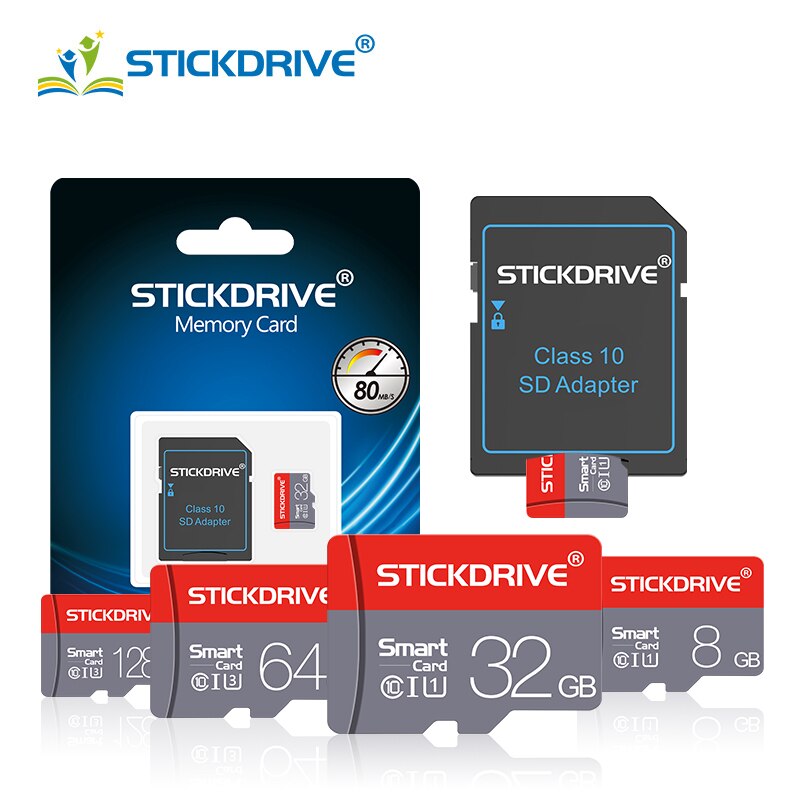 Micro SD card 32GB 64GB 16GB 8GB 4GB class10 Memory card Microsd TF card Pen drive Flash memory disk For SmartPhone/Camera