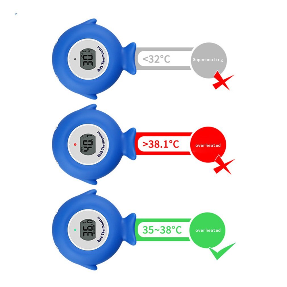Zwemmen Zwembad Drijvende Thermometer Babybadje Speelgoed Thermometer Temperatuur Monitor Elektronische Thermometer Voor Baby Bad