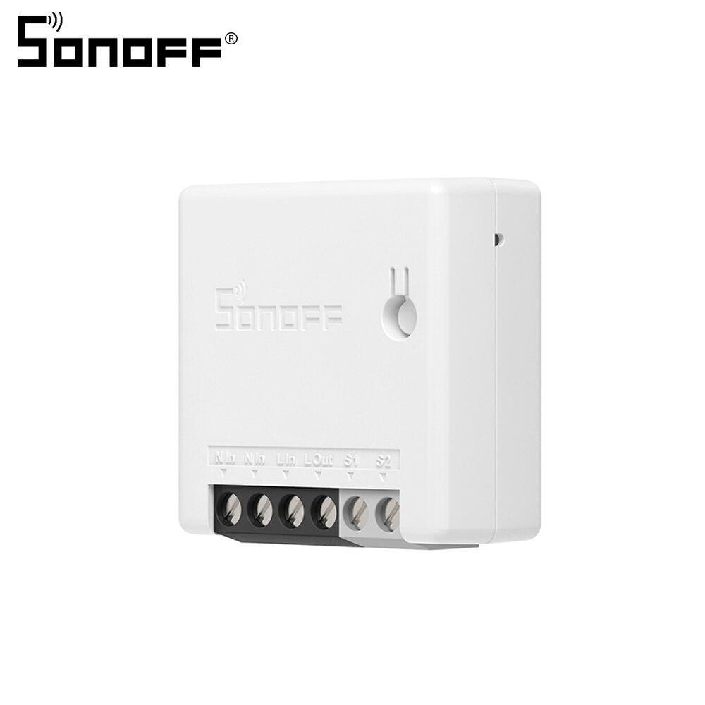 SONOFF Zigbee 3.0 Mini DIY Smart Switch Two Way Switch APP Remote Control Smartthing Voice Control via Alexa Google Home: 1Pcs