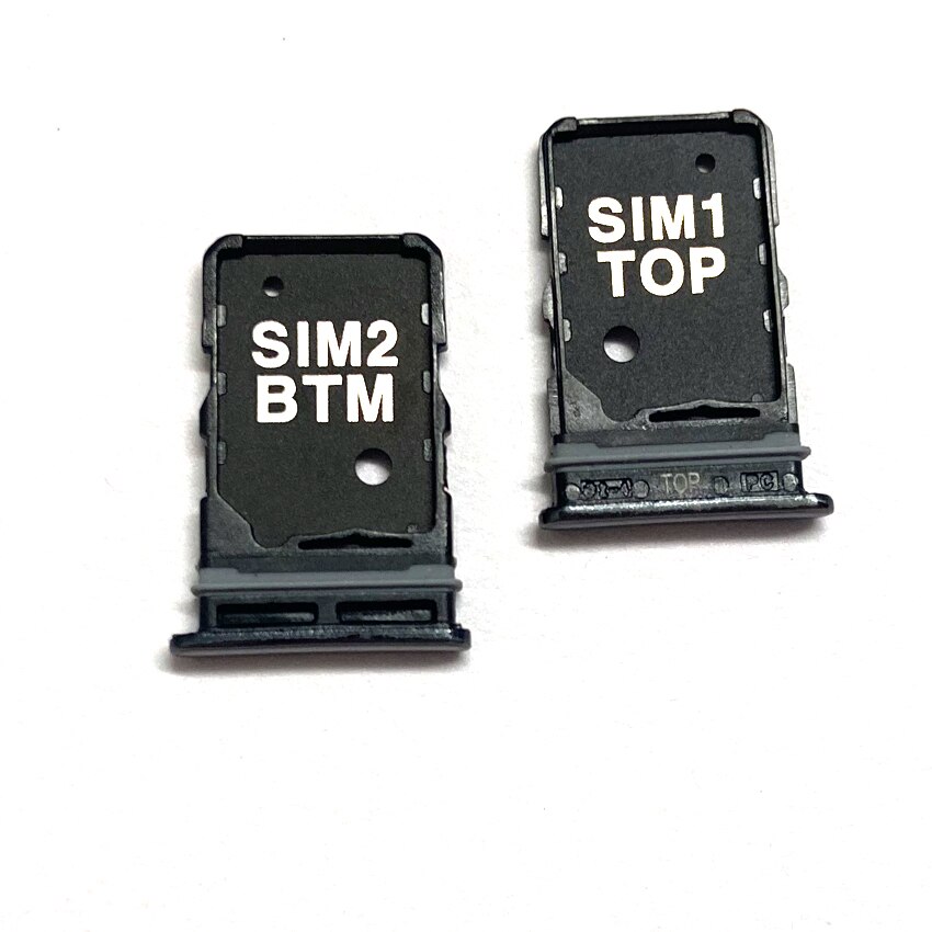 Sim Tray Voor Samsung Galaxy A80 A805 Sim Card Tray Slot Houder Single En Dual Sim