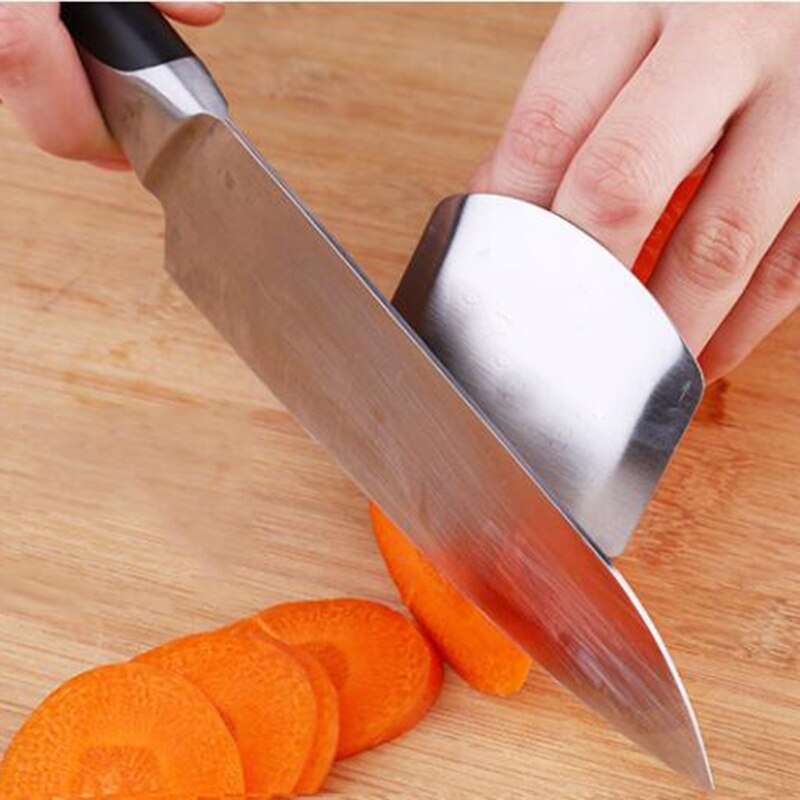 Protección para dedo mano no daña corte de acero inoxidable Protector de mano cuchillo corte dedo protección Tools06