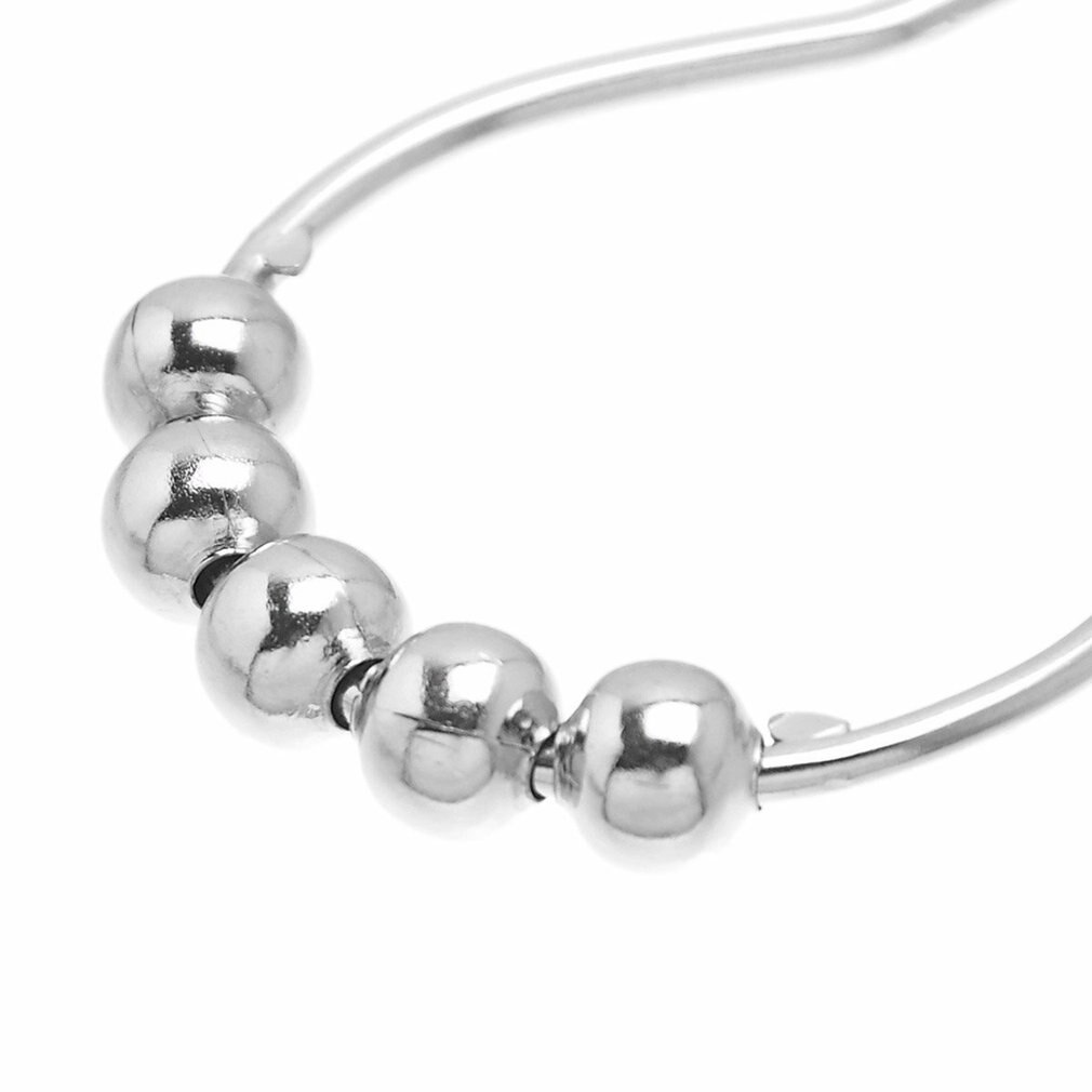 12Pcs Hotel Stijl VGlide Scharnierende Roller Bead Douchegordijn Haken