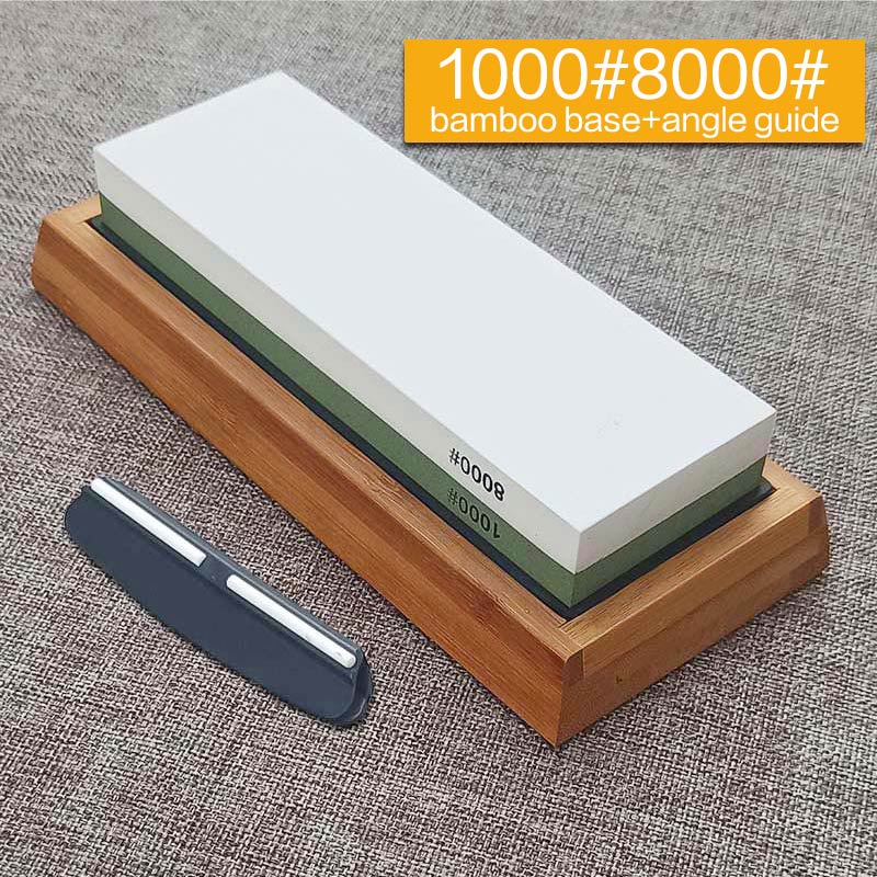 Whetstone Sharpening Stones Knife Sharpener Grinding Stone Water Stone Kitchen Tool 240 1000 8000 Grit Double-sided: 1000 8000 BB01