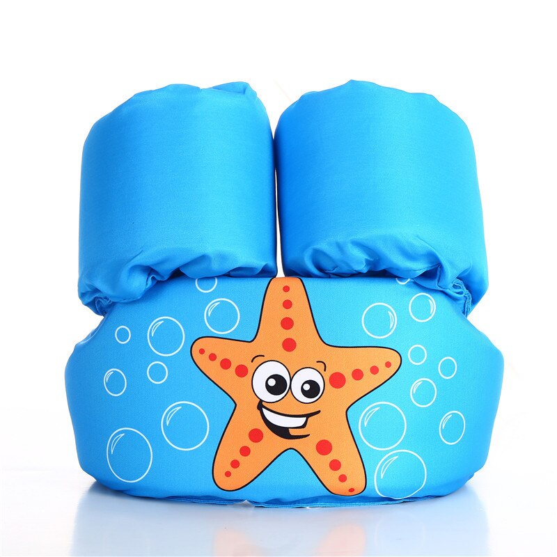 Sommer Bad Spielzeug Cartoon Einhorn Leben Jacke Sicherheit Weste Puddle Krabben Delphin Flamingo Bär Panda Hai Schwimmen Fisch für Kid baby: bubbleStarfish