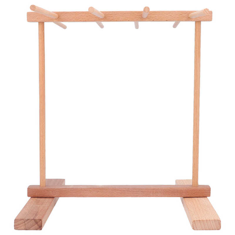 Wooden Noodle Drying Rack Prevent Slipping Easy To Store Wood Pasta Drying Rack for Home